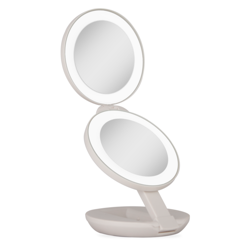 Zadro Lighted Travel Mirror with Magnification & Folding-to-Compact - LEDT01.png