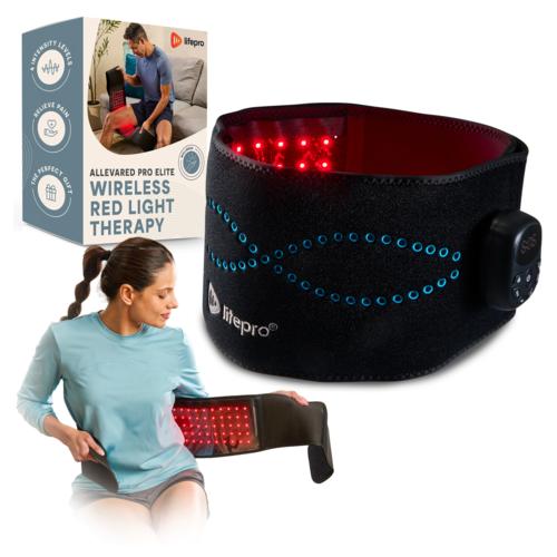 Lifepro Allevared Pro Elite Red Light Therapy Belt, Black - LP-ALVRDPELT-BLK.png
