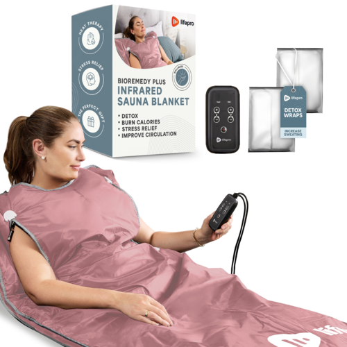 Lifepro BioRemedy Plus Infrared Sauna Blanket - Regular - LP-BRMDYPLSR-PNK.png