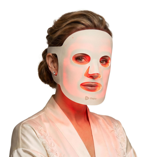 Lifepro RevitaGlow Red Light Face Mask White - LP-RVTGLW-WHT.png