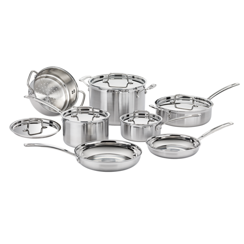 Cuisinart MultiClad Pro Triple Ply Stainless Cookware 12-Piece Set - MCPS-12N.png