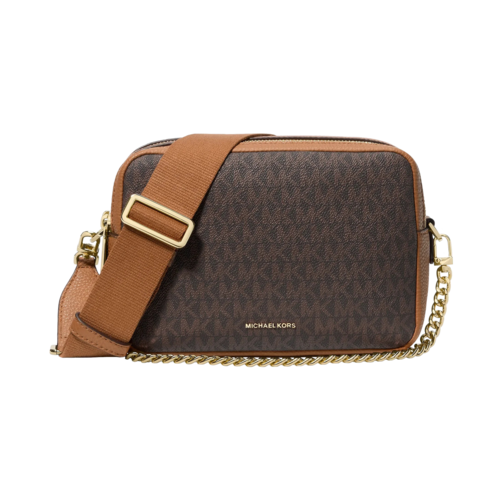 Michael Kors Bryant Medium Signature Logo Camera Crossbody Bag, Brown/Acorn - MKHB-32S5GYTC5B-252.png