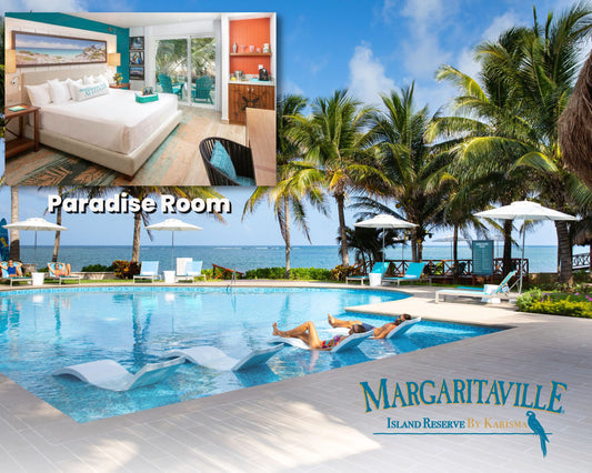 Margaritaville Island Reserve | Choice of 3 Resorts in Mexico and Domican Republic | Paradise Room (3 - 7 Night Stay)