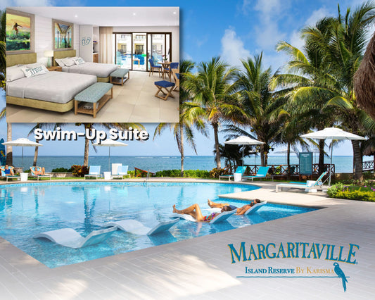 Margaritaville Island Reserve | Choice of 3 Resorts in Mexico and Dominican Republic | Swim Up Junior Suite (3 - 7 Nights)