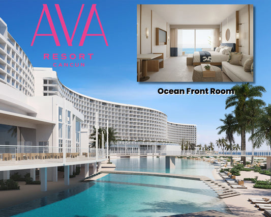 AVA Resort Cancun, Mexico | Oceanfront Room (3 - 7 Nights)