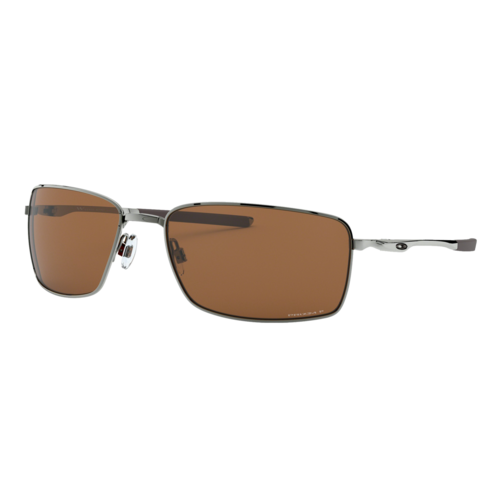Oakley Polarized Square Wire Sunglasses Tungsten/Prizm Tungsten Polarized, Size 60 Frame - OO4075-1460.png