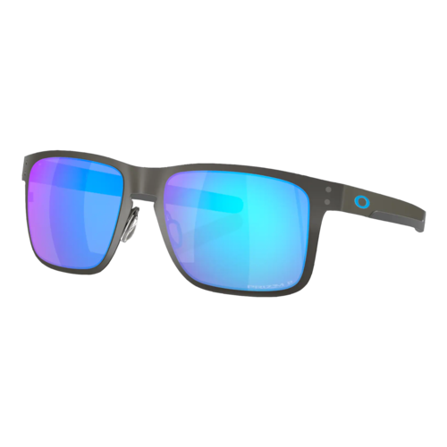 Oakley Polarized Holbrook Metal Sunglasses, Matte Gunmetal/Prizm Sapphire Polarized, size 55 frame - OO4123-0755.png