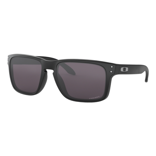 Oakley Holbrook Sunglasses Matte Black/Prizm Grey, Size 55 frame - OO9102-E855.png