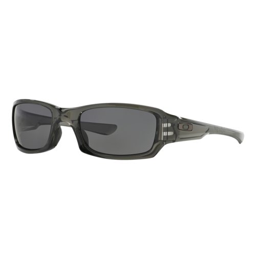 Oakley Fives Squared Sunglasses Grey Smoke/Warm Grey, Size 54 frame - OO9238-05.png