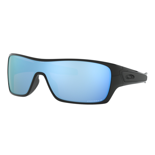 Oakley Polarized Turbine Rotor Sunglasses, Polished Black/Prizm Deep Water Polarized, Size 32 frame - OO9307-08.png