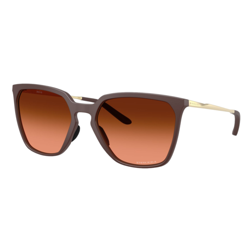 Oakley Womens Sielo SQ Sunglasses Matte Grenache/Prizm Brown Gradient, Size 57 frame - OO9480-94800257.png