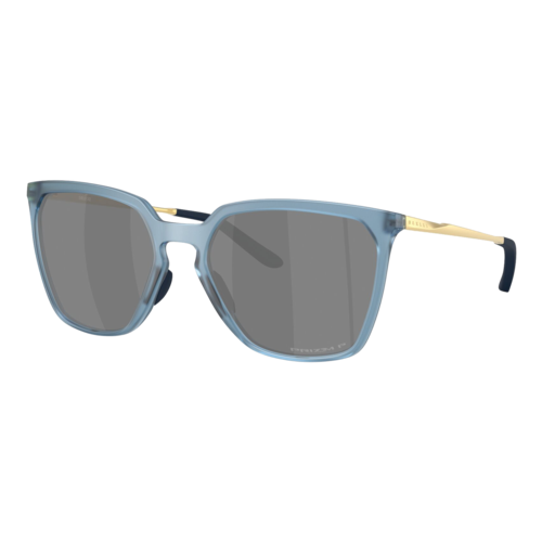 Oakley Womens Polarized Sielo SQ Polaris Collection Sunglasses, Matte Transparent Abyss/Prizm Black Polarized, Size 57 frame - OO9480-94801257.png