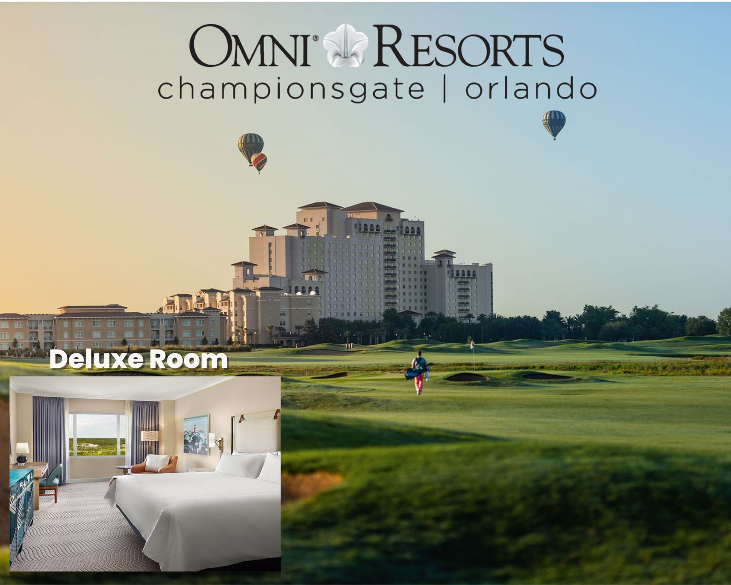 Omni Orlando Resort at Champions Gate | Orlando, Florida | + $500 Golf or Spa Resort Credit | Deluxe Room (2 - 4 Nights)