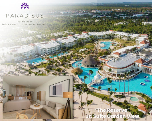 Paradisus Palma Real | Punta Cana, Dominican Republic | "THE RESERVE" Junior Suite Garden View - ADULTS ONLY (3 - 4 Nights)