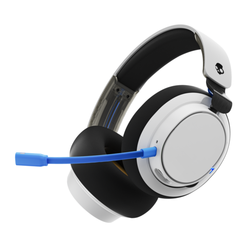 Skullcandy SLYR PRO Wireless Over Ear Gaming Headset, White/Blue, PlayStation - S6SCY-R116.png