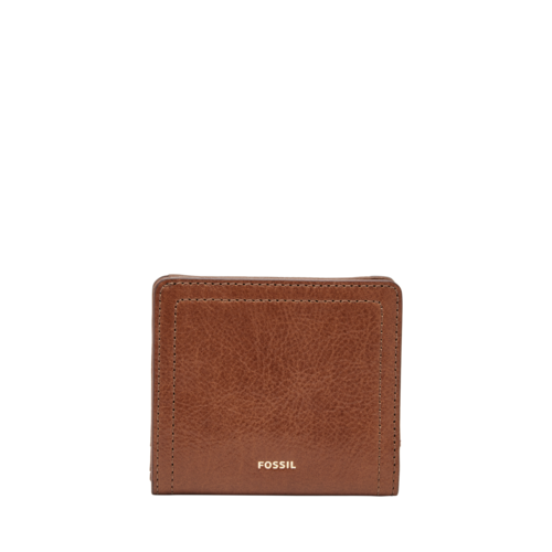 Fossil Logan Leather Small RFID Bifold Wallet, Brown - SL7829200.png