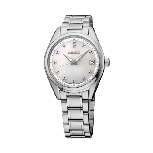 Seiko Ladies Diamonds Stainless Steel Watch - SUR579-END.png
