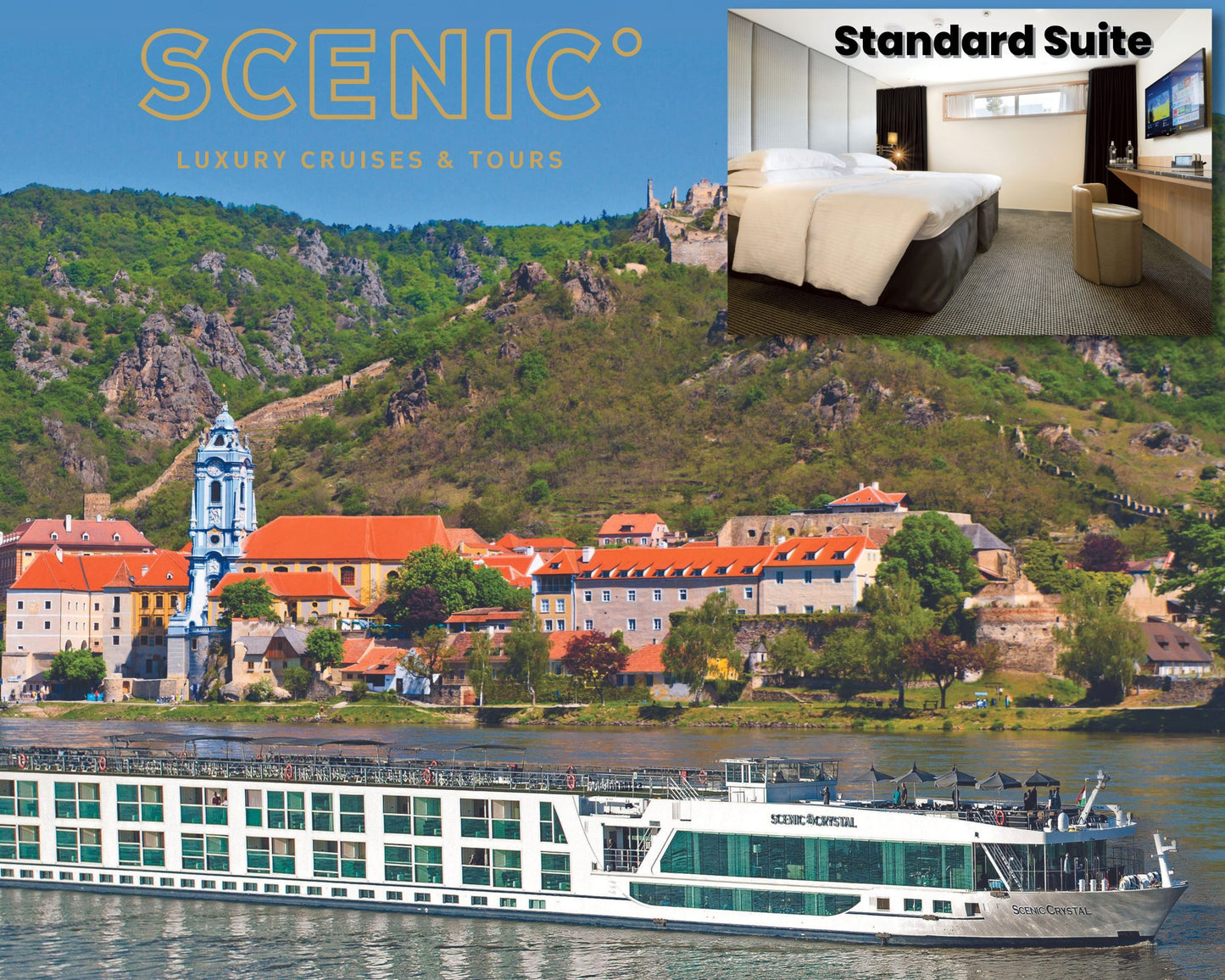 Scenic Luxury Cruises | 7 Night European River Cruise | Standard Suite
