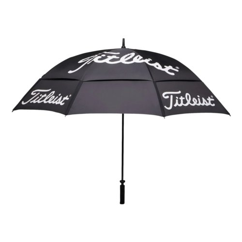 Titleist Tour Double Canopy Umbrella Black/White - TA26TDCU-01.png