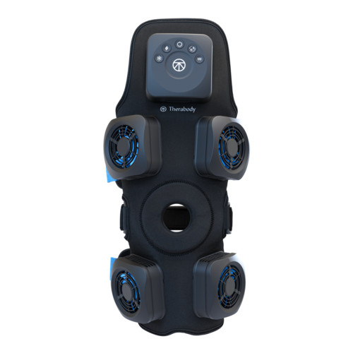 Therabody RecoveryTherm Hot and Cold Vibration Knee, Black - TB03250-01.png