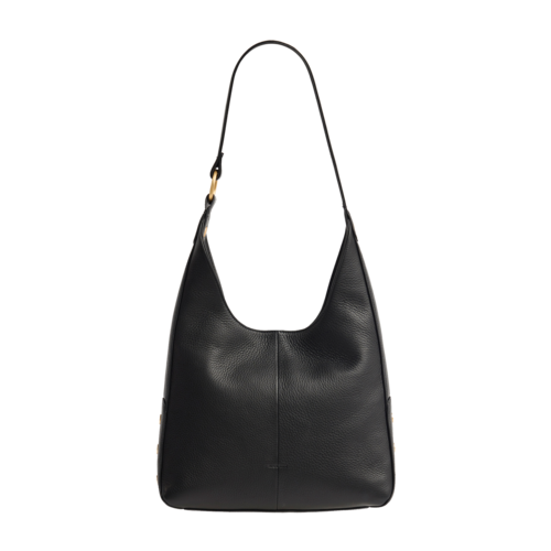 Hammitt Tim Med Shoulder Bag Black/Brushed Gold Red Zip - TIMSPACEMEDSPACEBLACK-BG-R-ZIP.png