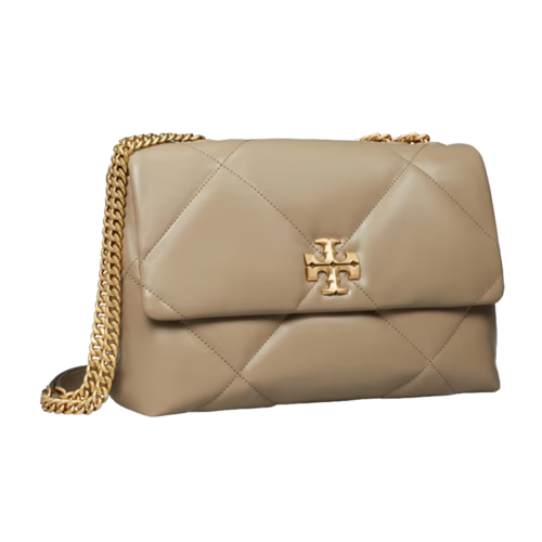 Tory Burch Kira Diamond Quilt Shoulder Bag, Taupe Oak - TORY-154704-250.png