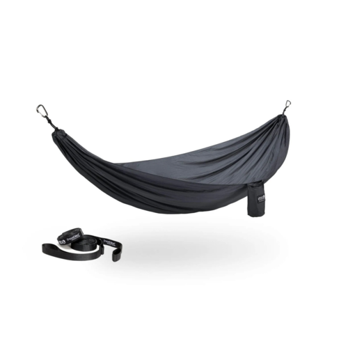 ENO TravelNest Hammock + Straps Combo Charcoal - TRN039.png