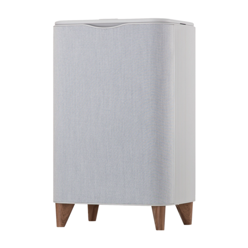 Zadro Modern Lux Towel Warmer Gray & Walnut - TWSQ10C.png