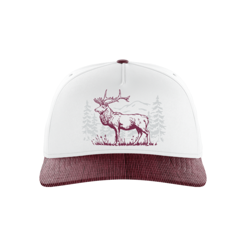Waggle Yukon Corduroy Brim Hat White - YKONCYHATWHT.png