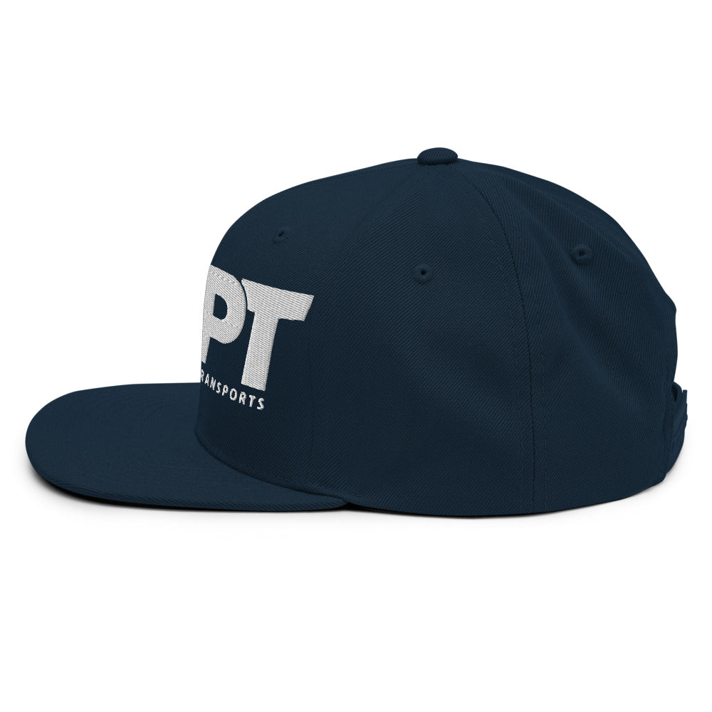 UPT Embroidered Snapback Hat — Dark Navy left side