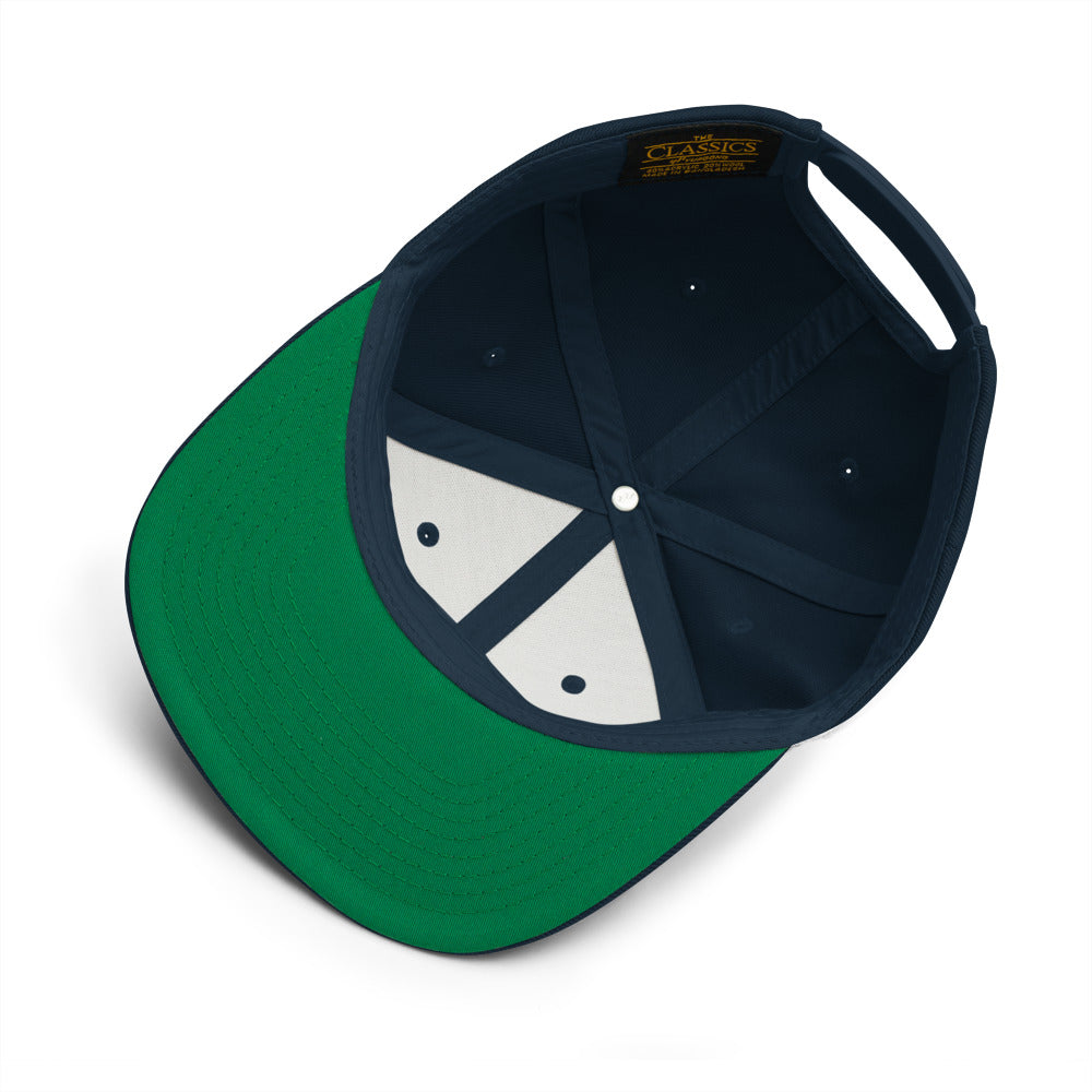 UPT Embroidered Snapback Hat — Dark Navy product details