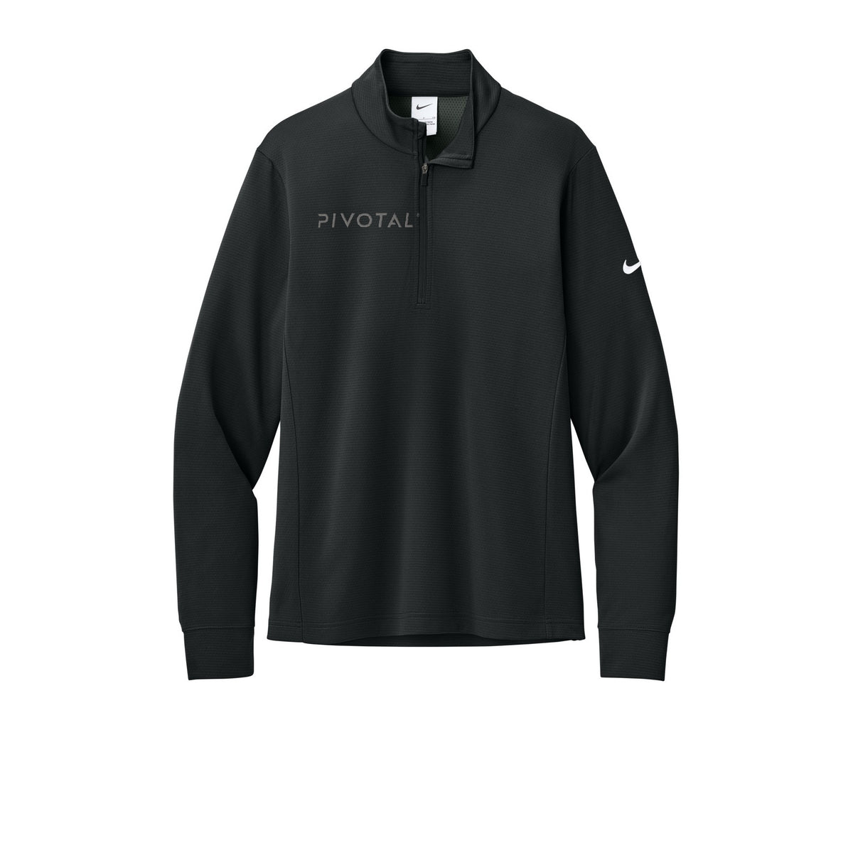 Pivotal Nike Essential 1/2-Zip Cover-Up — Black