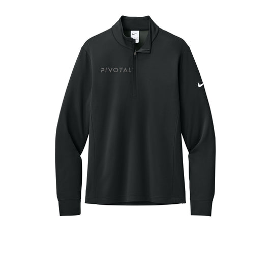 Pivotal Nike Essential 1/2-Zip Cover-Up — Black