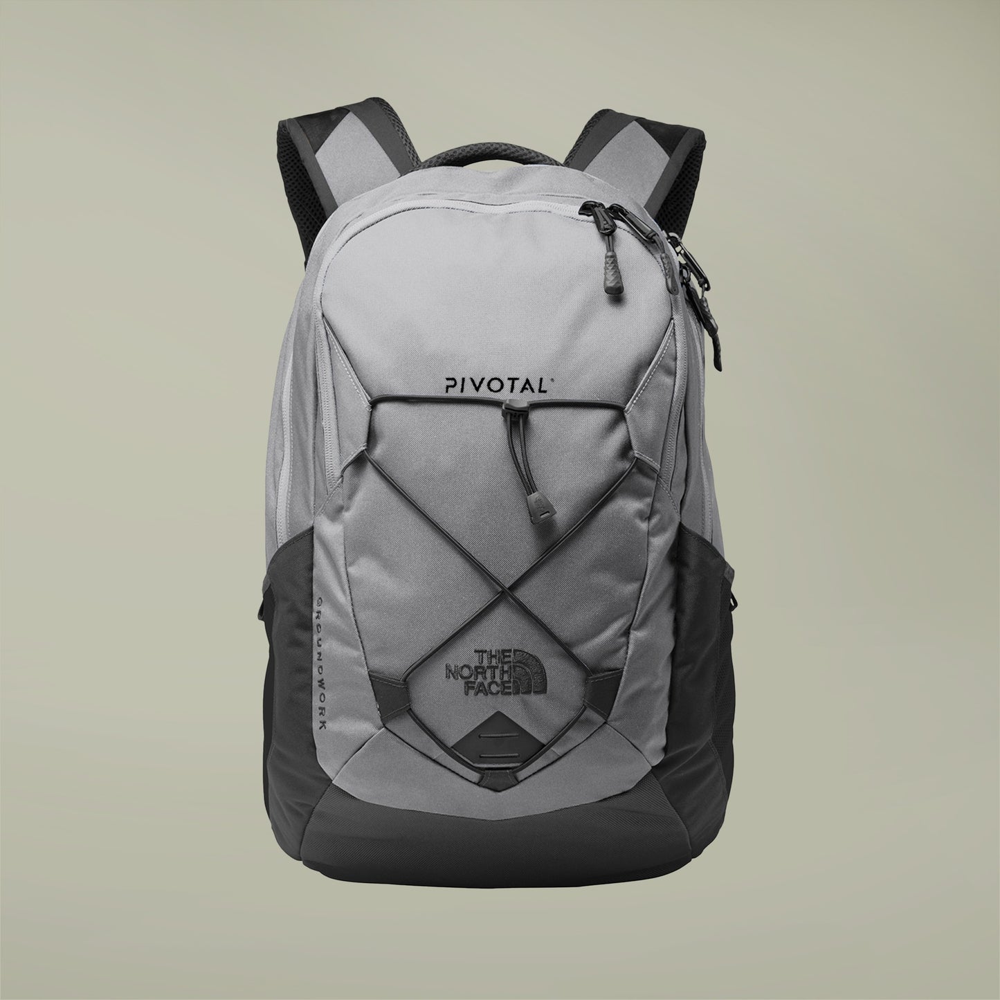 Pivotal The North Face Groundwork Backpack — Mid Grey/Asphalt Grey