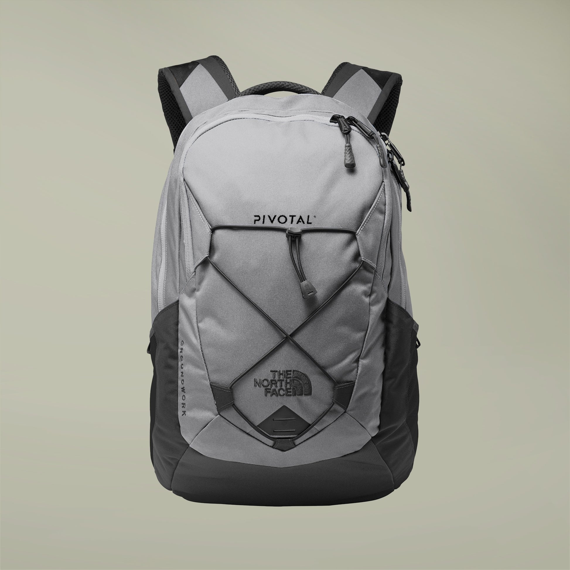 Pivotal The North Face Groundwork Backpack — Mid Grey/Asphalt Grey