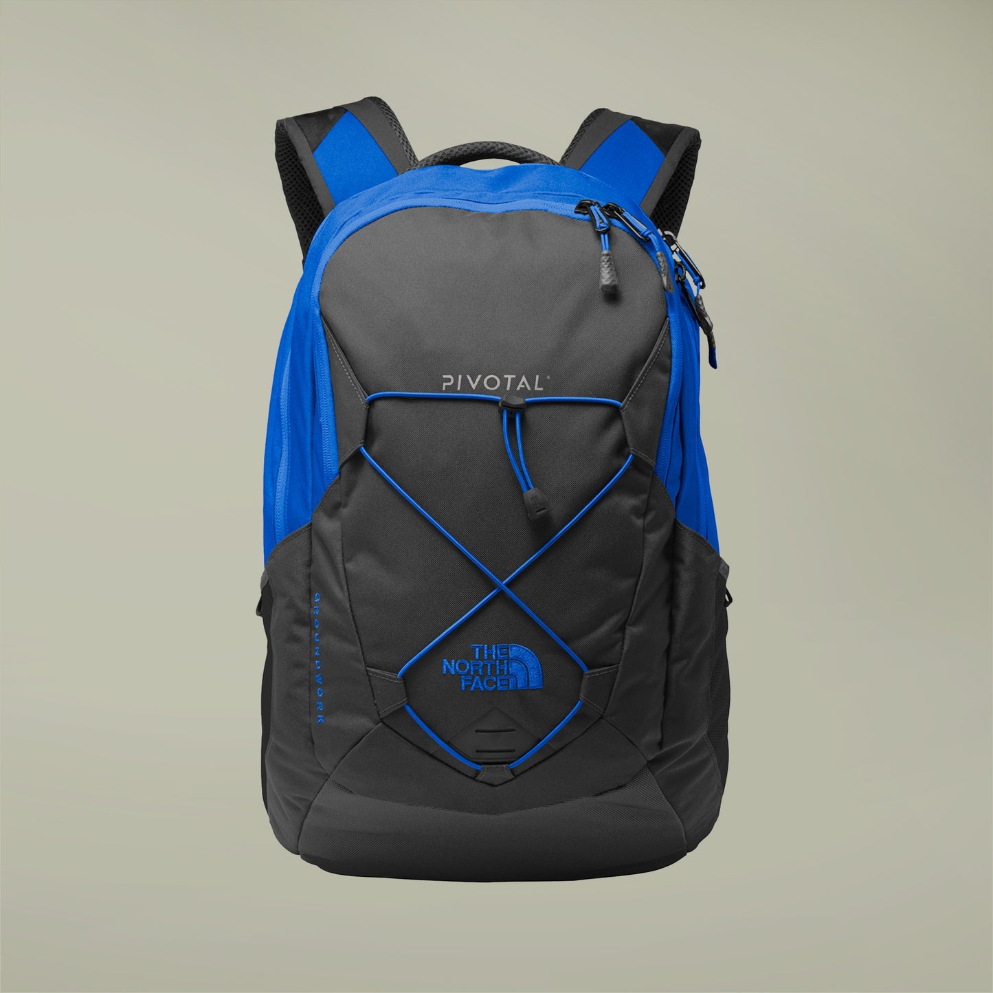 Pivotal The North Face Groundwork Backpack — Monster Blue/Asphalt Grey
