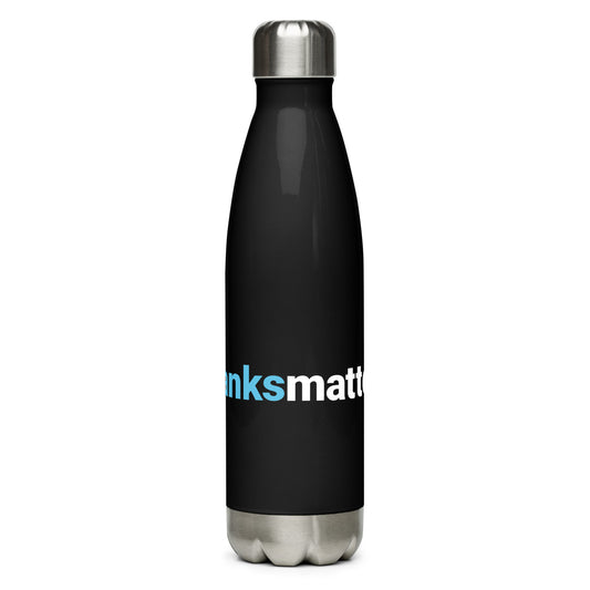Stainless steel water bottle
