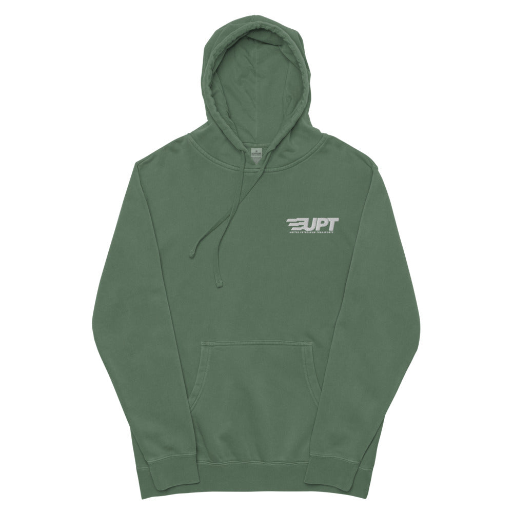 UPT Premium Pigment-Dyed Hoodie — Pigment Alpine Green