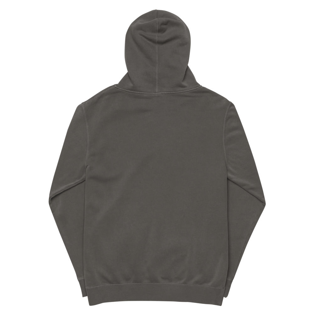 UPT Premium Pigment-Dyed Hoodie — Pigment Black back