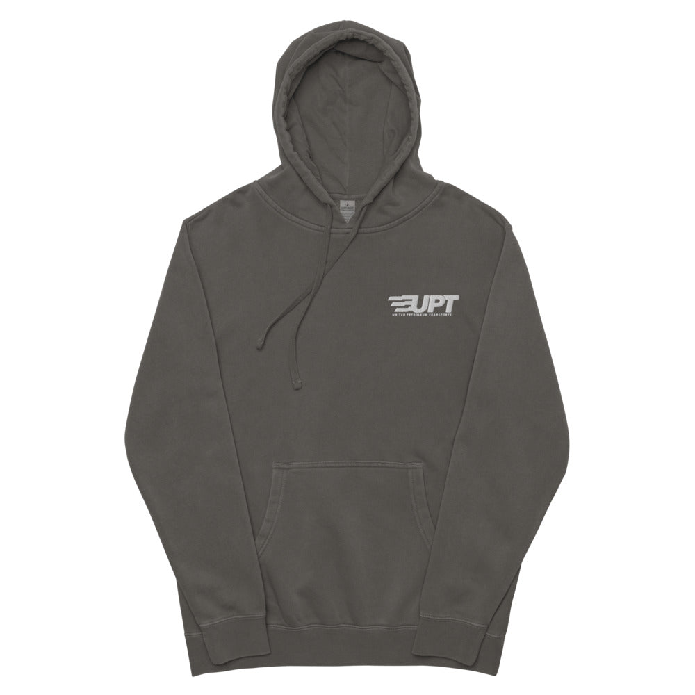 UPT Premium Pigment-Dyed Hoodie — Pigment Black