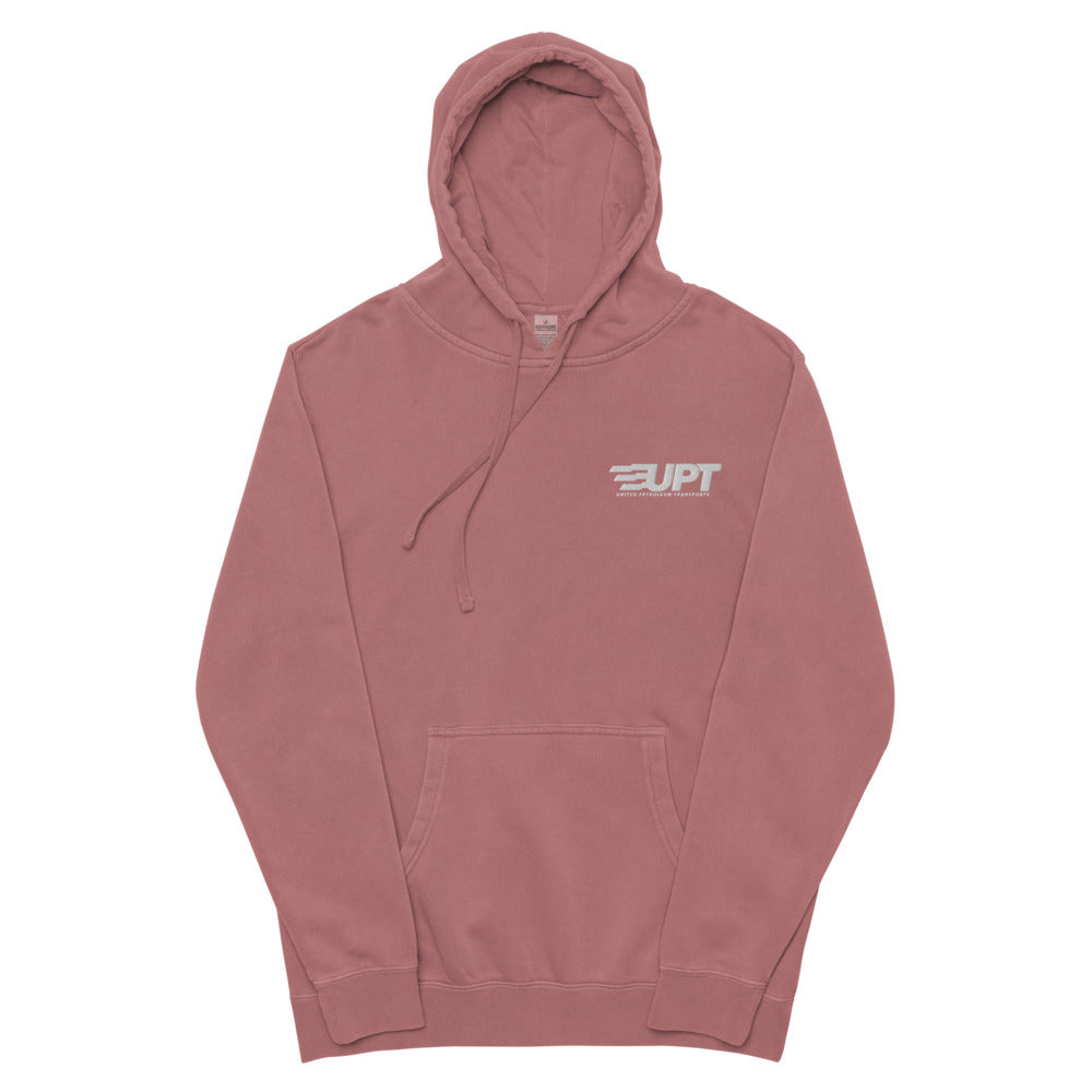 UPT Premium Pigment-Dyed Hoodie — Pigment Maroon