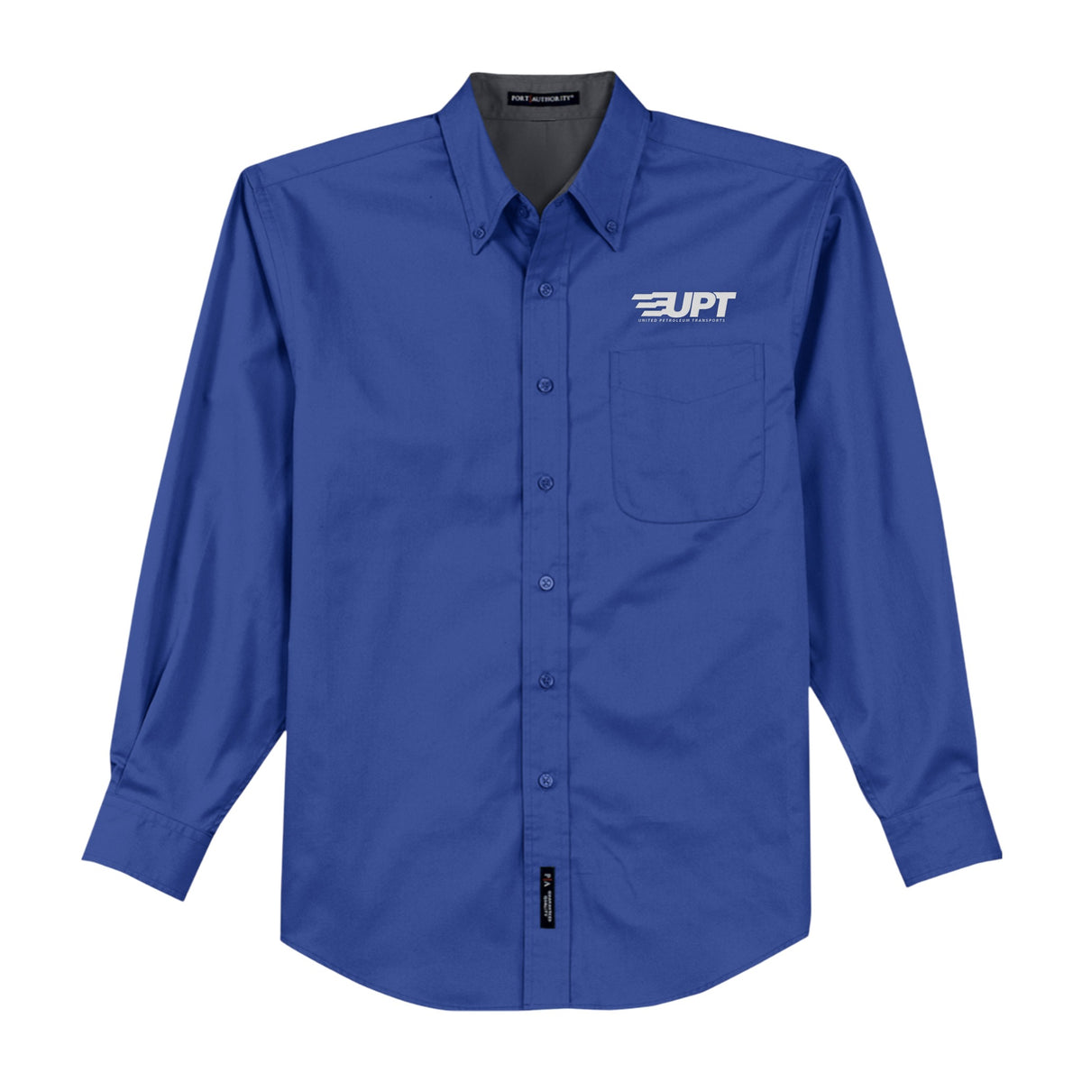 UPT Port Authority® Unisex Long Sleeve Shirt - Dark — Royal/Classic Navy