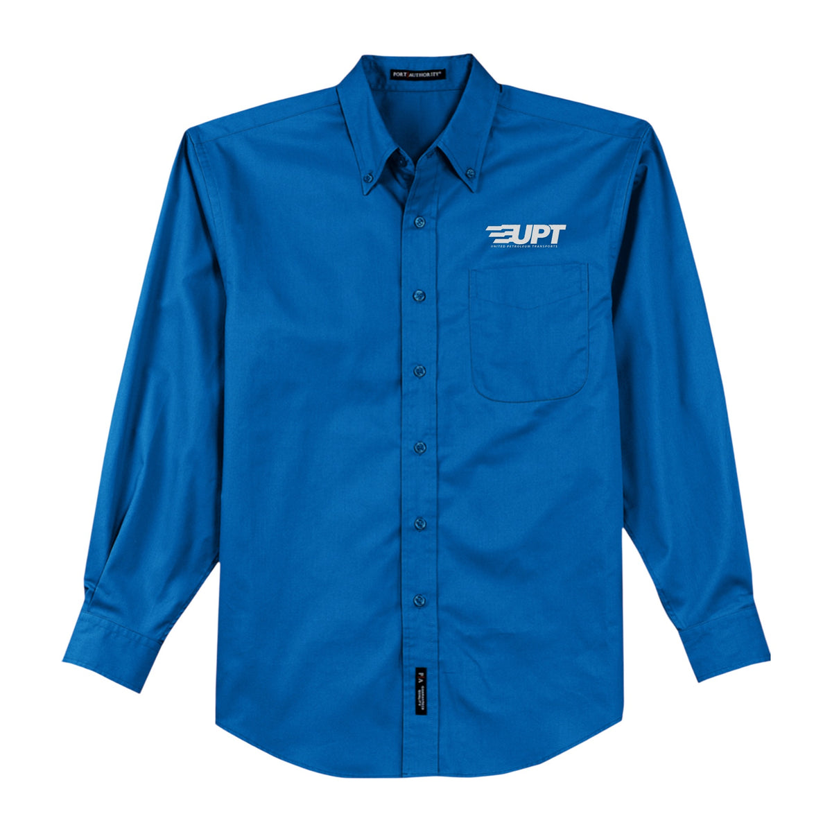 UPT Port Authority® Unisex Long Sleeve Shirt - Dark — Strong Blue