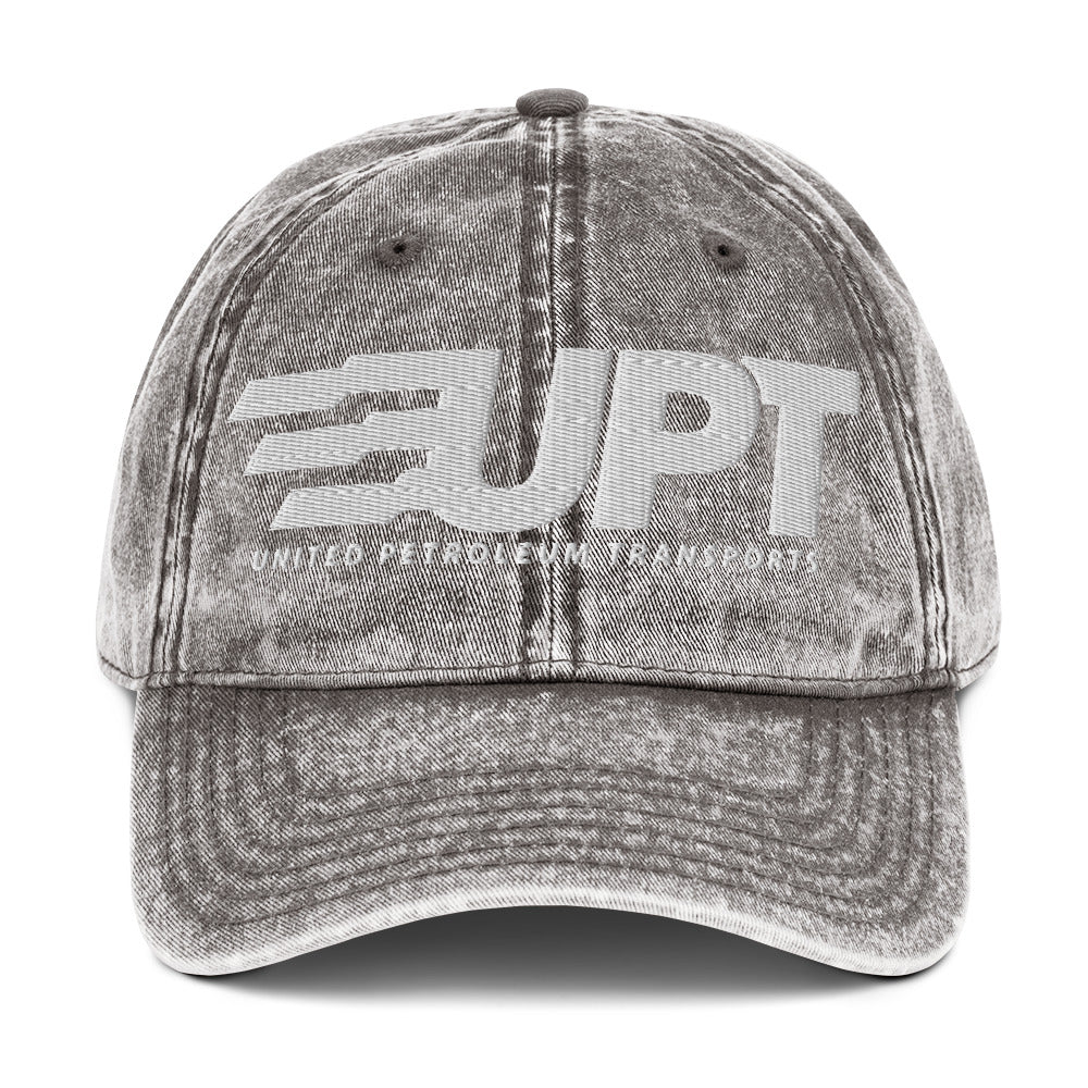 UPT Vintage Cotton Twill Cap — Charcoal Grey front
