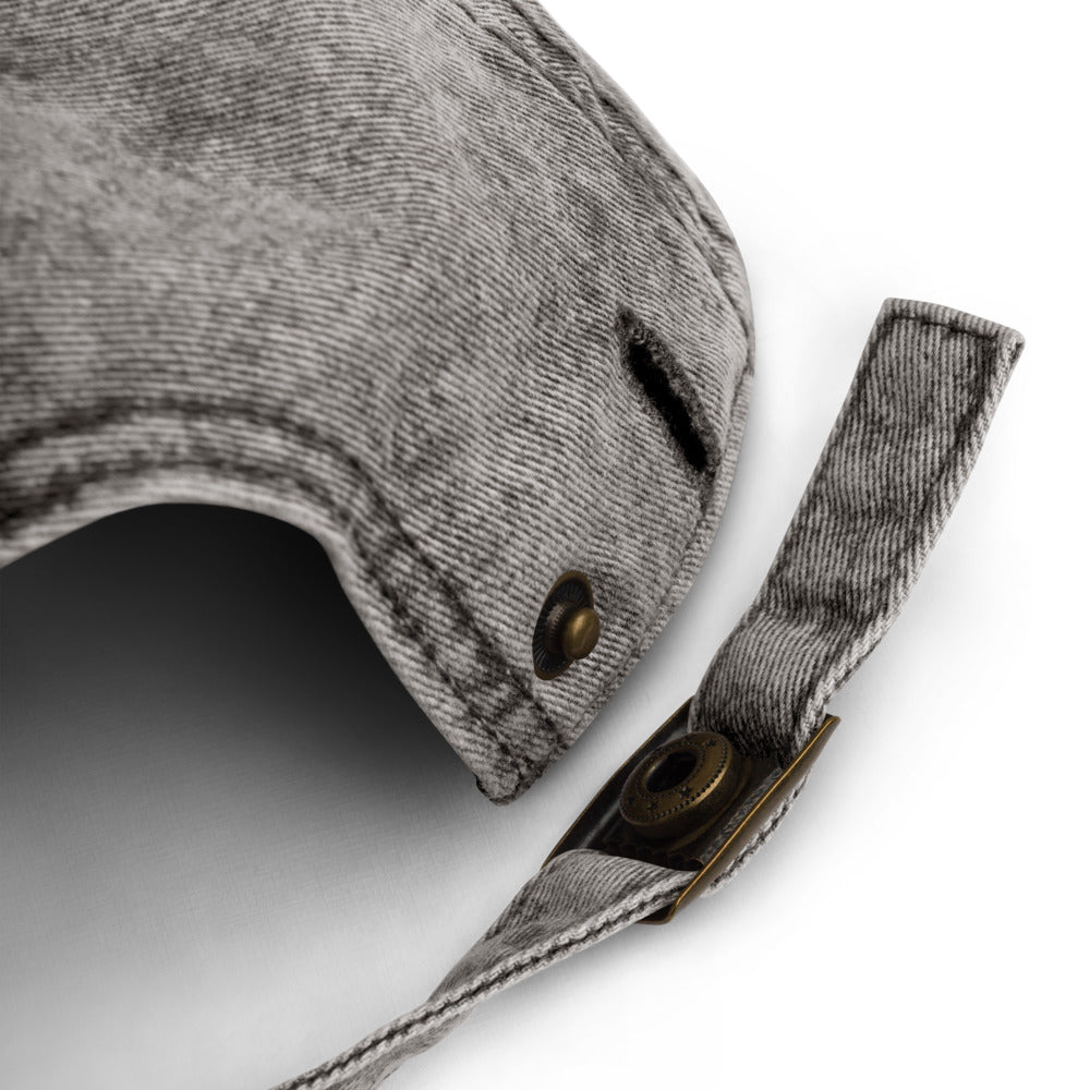 UPT Vintage Cotton Twill Cap — Charcoal Grey product details