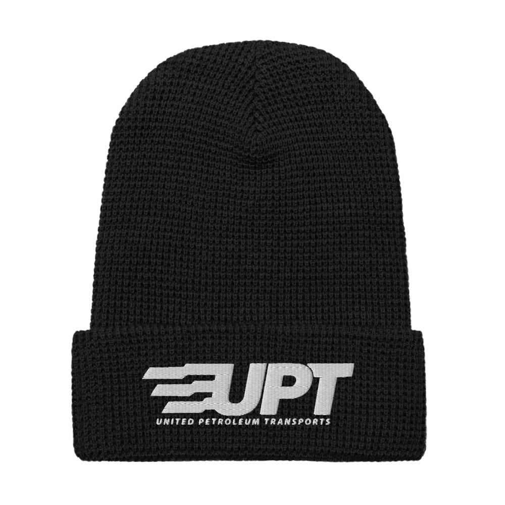 UPT Waffle Beanie — Black