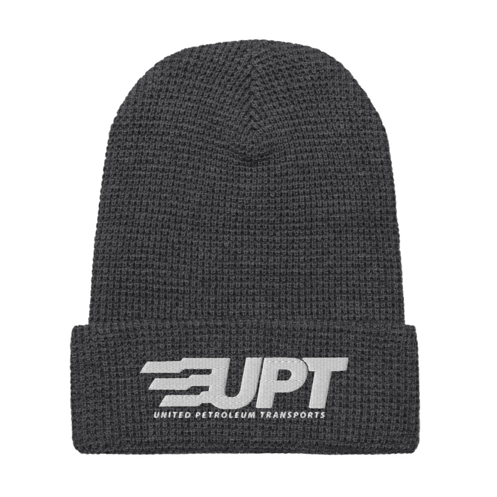 UPT Waffle Beanie — Heather Charcoal